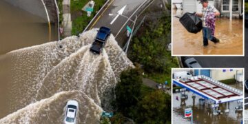 Mind blowing photos show just how wet California is now as best drought score in decades hits