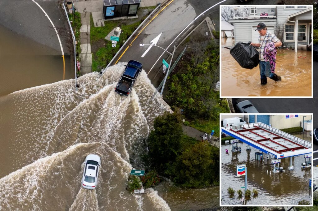 Mind blowing photos show just how wet California is now as best drought score in decades hits