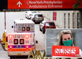 NY nurses union threatens strike with hours until deadline