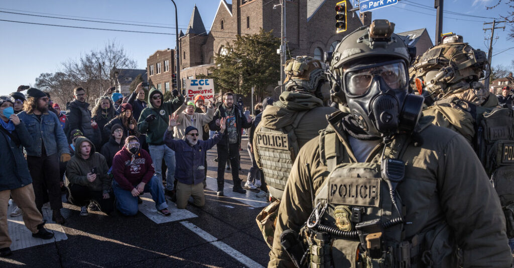 ‘Like a Military Occupation’: Clashes Rise With Federal Agents in Minneapolis