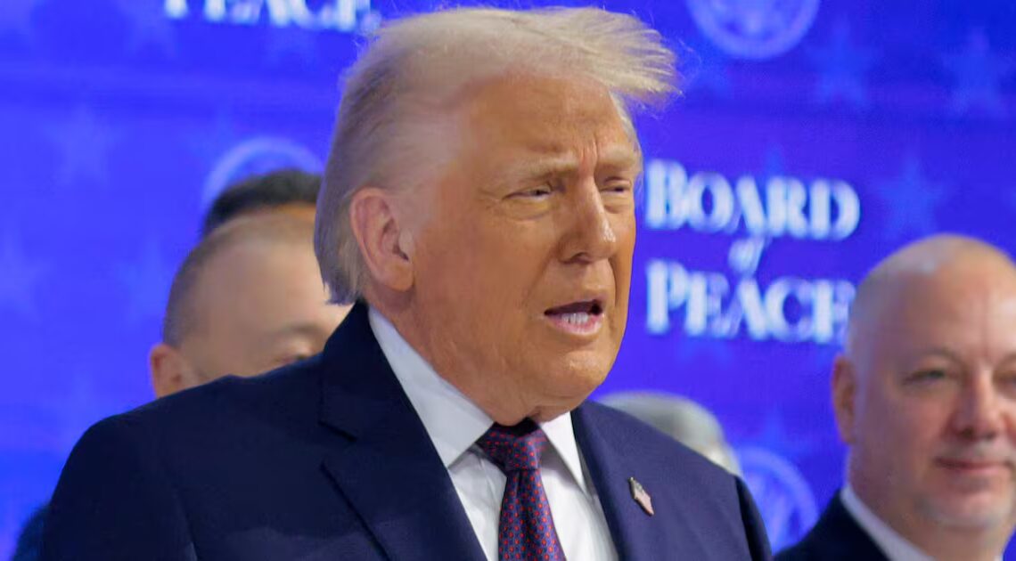 Trump, 79, Croaks Through ‘Board of Peace’ Speech After Nightmare Flight