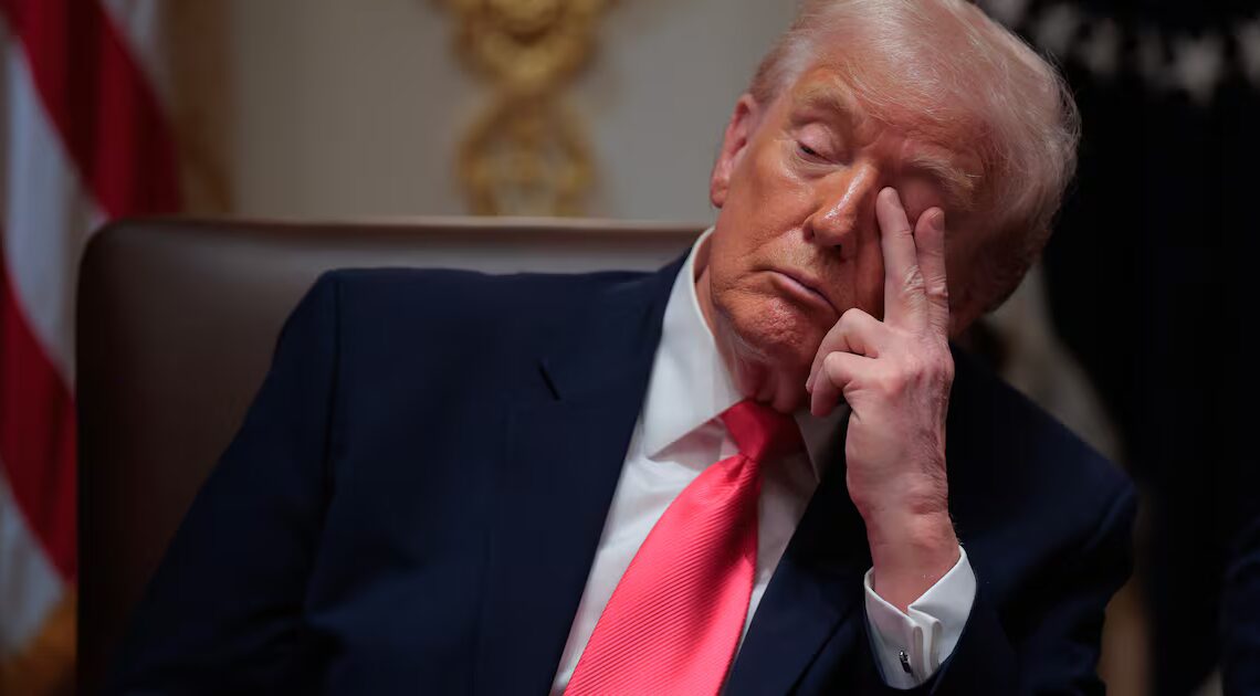 Sick and Sleepy Trump, 79, Is Begging Staff for Easier Schedule