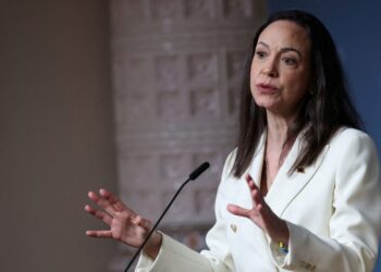 Venezuelan opposition leader meets with Pope Leo ahead of Trump trip