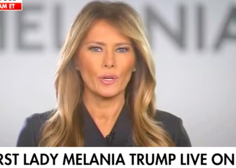 Melania Makes Awkward Plea for Unity Before Plugging Her Movie on Fox News