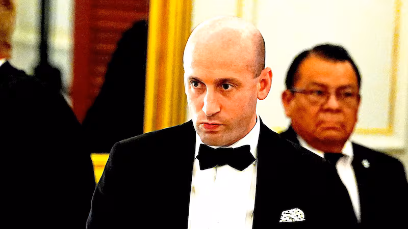 Homeland Security advisor Stephen Miller