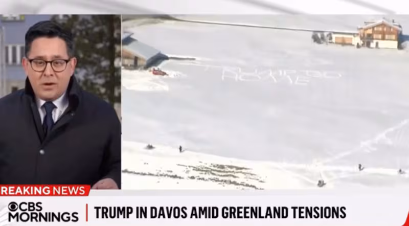 A screenshot of the 'CBS Mornings' report on the 