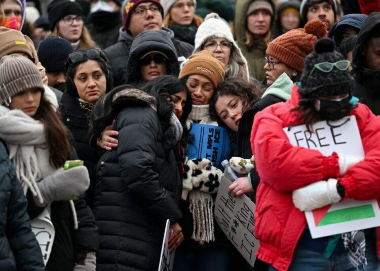 Thousands protest ICE presence in Minneapolis and cities nationwide
