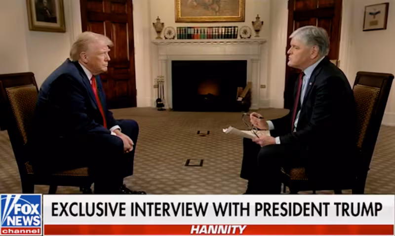 Trump claimed the "Donroe doctrine" was about "safety for this part of the world."