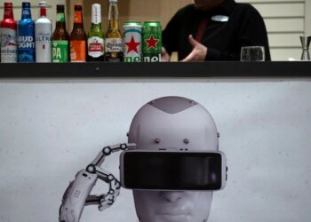Extremely Silly AI Bartender Debuts At CES 2026