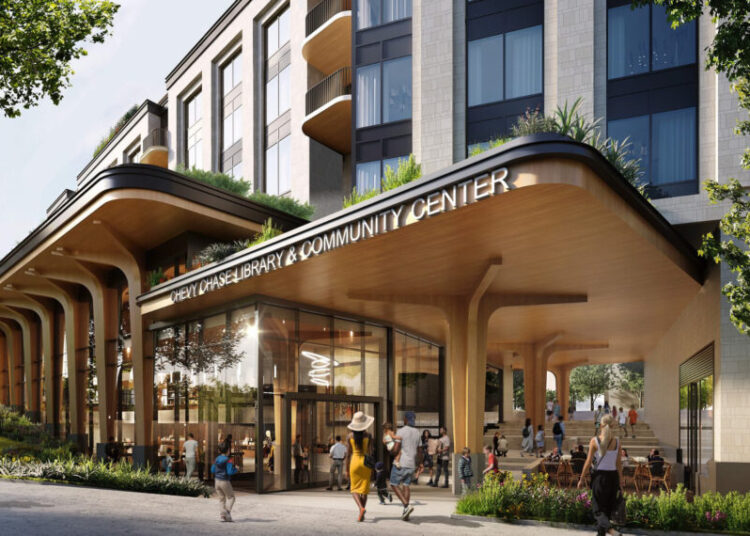 In wealthy Chevy Chase, divisive plan advances to add housing to library