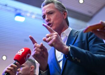 Newsom Blasts Trump in Trolling Marathon to Mark One Year Anniversary