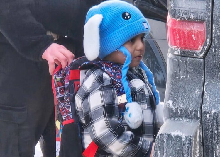 The abhorrent power of the photograph of a 5-year-old held by ICE