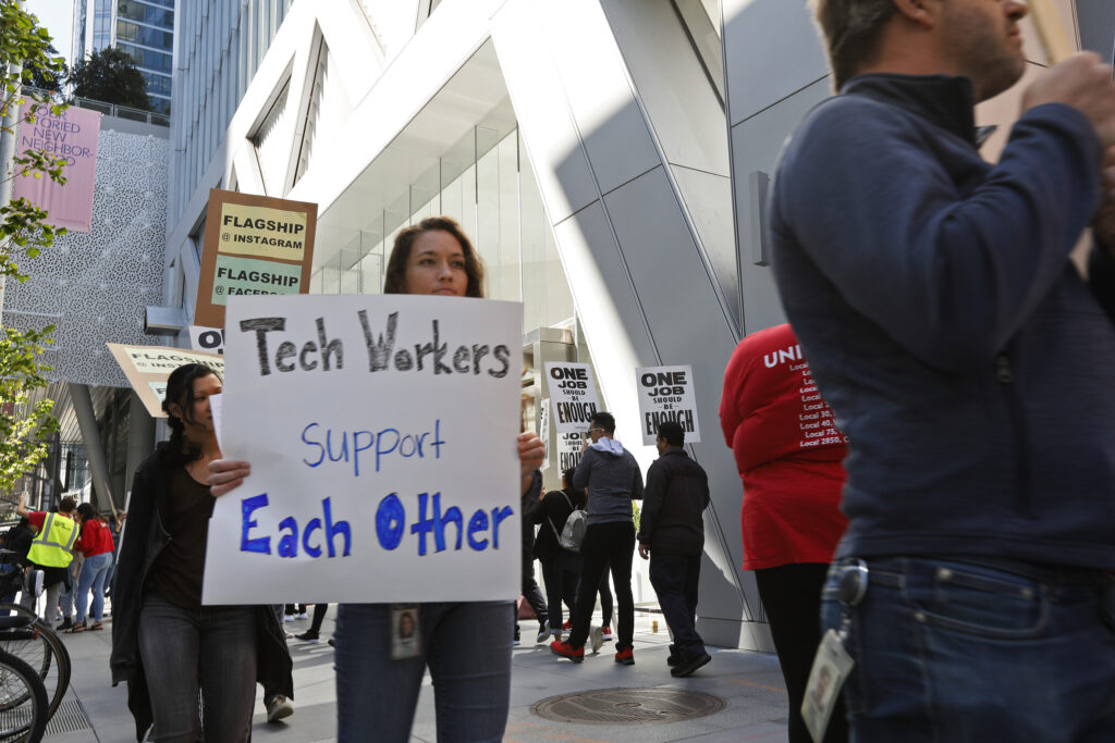 Tech workers ask their bosses to lobby Trump over ICE crackdowns
