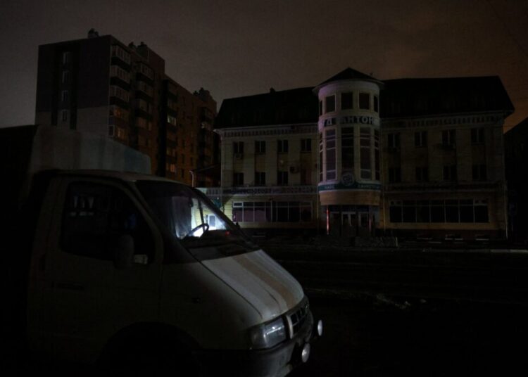A Russian city gets a taste of the cold devastation to Ukraine’s power grid