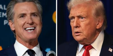 Newsom Takes Swipe at Sleepy Trump, 79, in Year-End Post