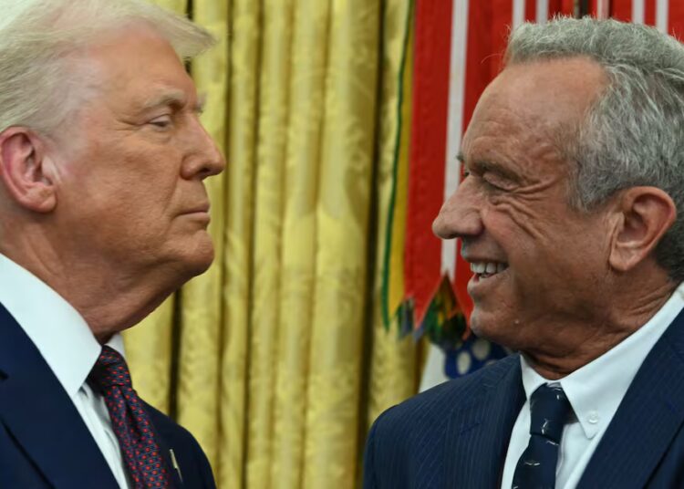 RFK Jr. Caught in Cringeworthy Trump Moment at White House