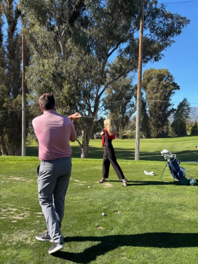 Ojai Valley Inn Gold Lesson Review Mia Maguire for The Daily Beast