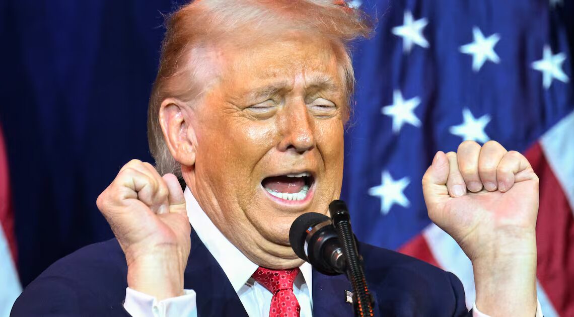 Trump, 79, Begs Photographers to Make Him Look Thin