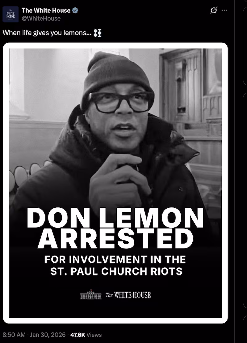 Don Lemon Arrested for Involvement in the St. Paul Church Riots