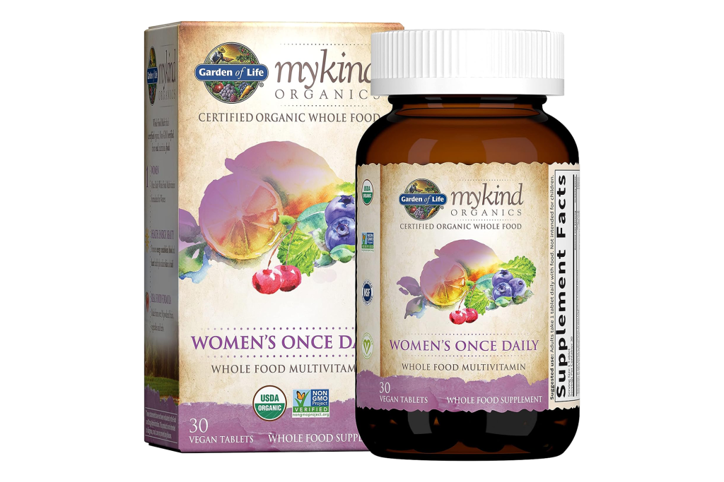 Garden of Life mykind Organics Women's Once Daily Whole Food Multivitamin