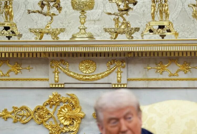 The Trump TACO trade is driving up the price of gold as central banks hoard bullion to hedge against the dollar