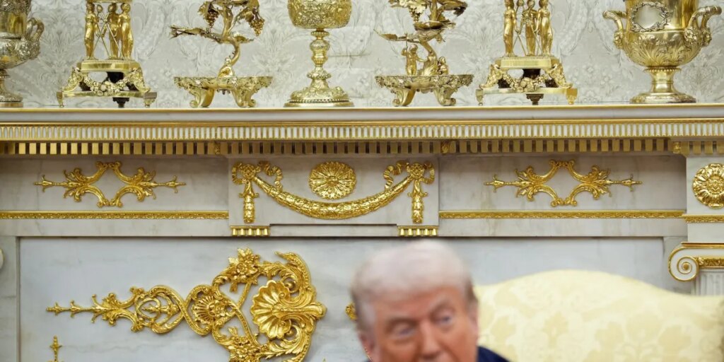 The Trump TACO trade is driving up the price of gold as central banks hoard bullion to hedge against the dollar