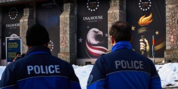 Inside USA House: The converted church that left a MAGA mark on Davos