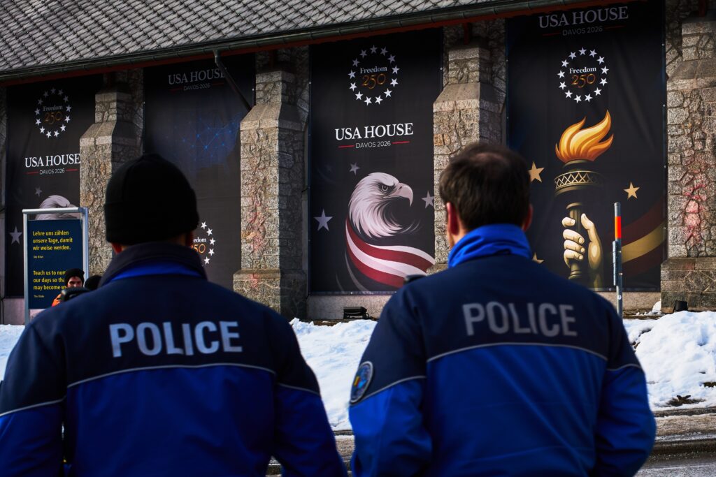 Inside USA House: The converted church that left a MAGA mark on Davos