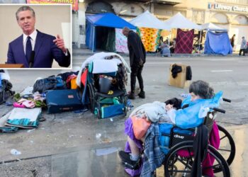 Gavin Newsom insists homelessness is down, but Californians rail they’re ‘held hostage’ to crisis
