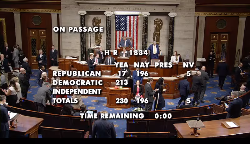 17 House Republicans joined Democrats to vote on a three-year extension of the enhanced ACA tax credits despite months of pushback from GOP congressional leadership.