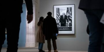 Smithsonian removes Trump impeachment text as it swaps his portrait