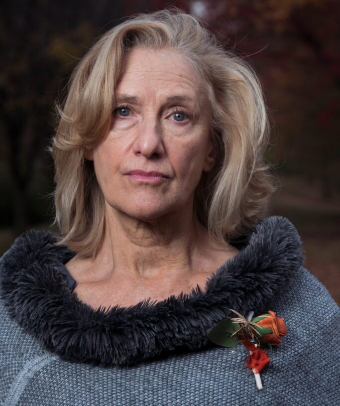 The retired peace professor who brought her protest to Stephen Miller’s home