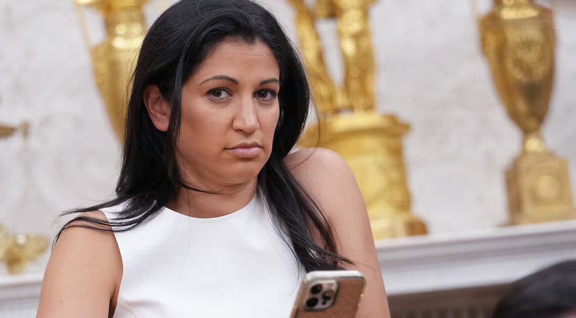 Gavin Newsom Fact-Checks Stephen Miller’s Wife Katie as Feud Ignites