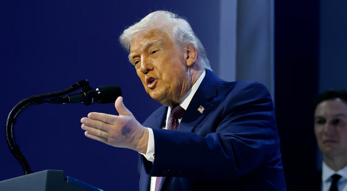 Trump’s New Bruise Excuse Raises Fresh Questions