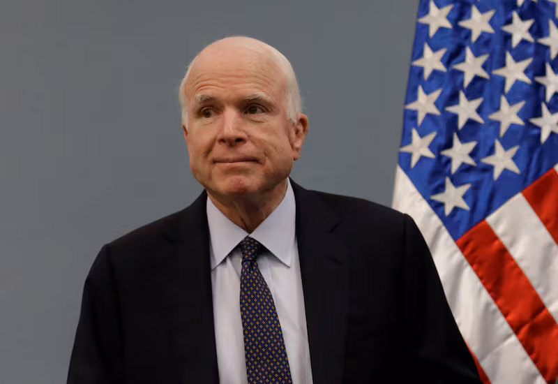 McCain died of brain cancer at 81.