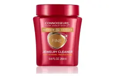 A jar of jewelry cleaner.