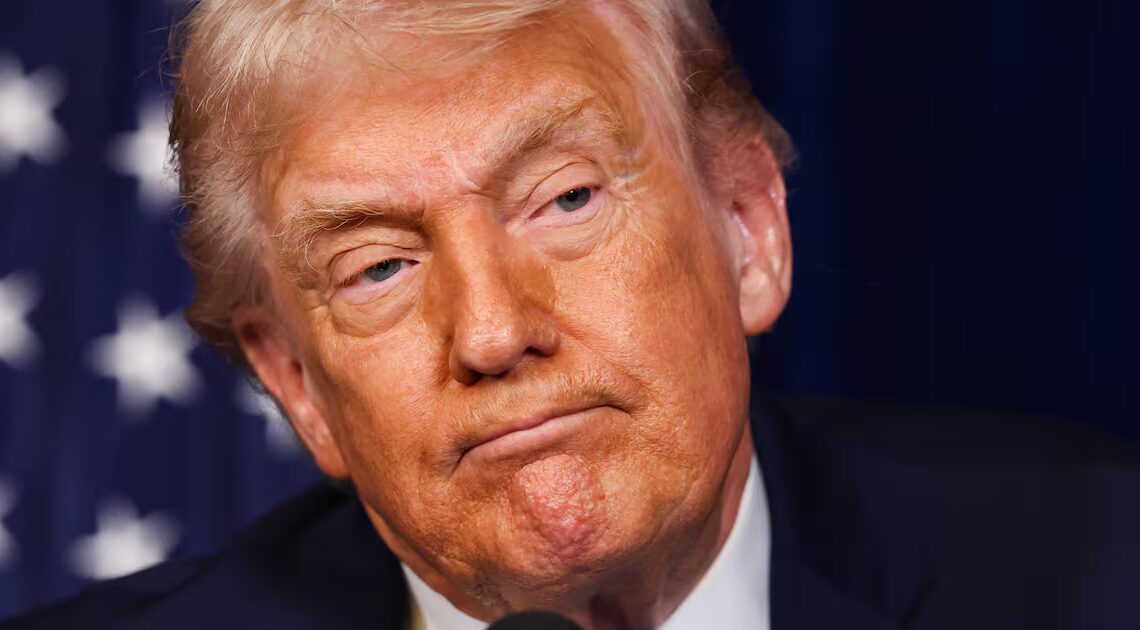 Trump, 79, Finally Admits He’s Wearing Compression Socks and Makeup to Hide How Sick He Is