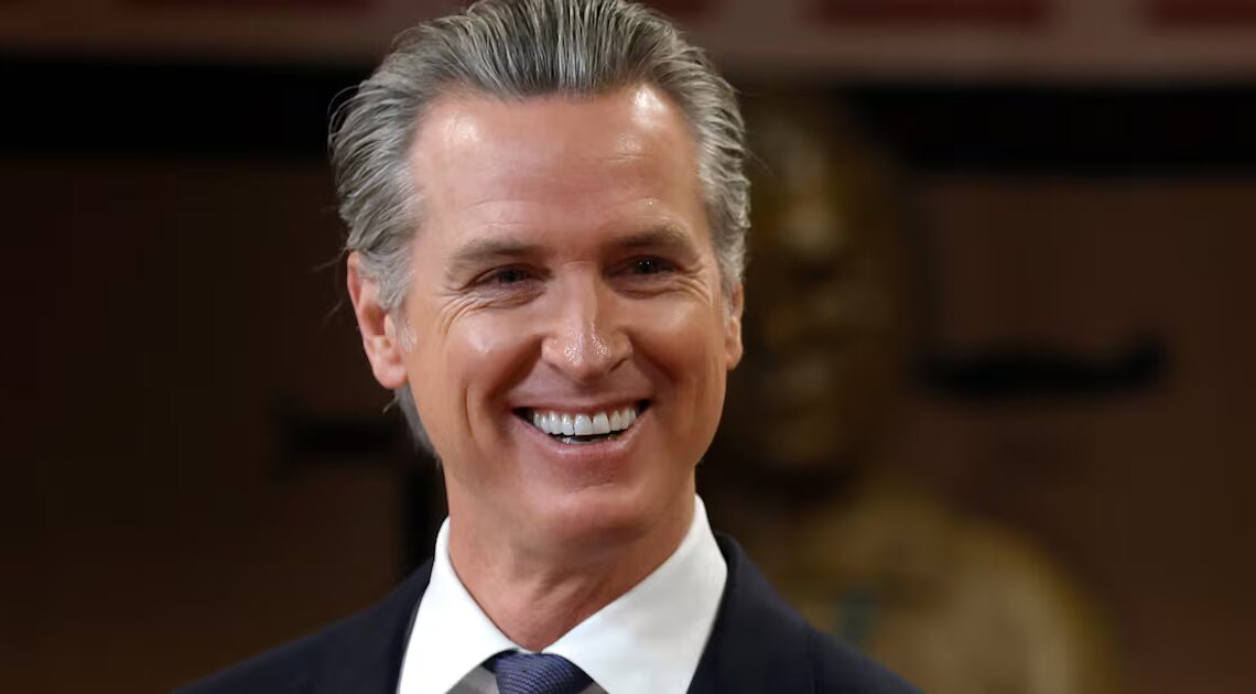 Cameras Catch Newsom’s Priceless Reaction to Trump’s Weird Shout Out