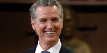 Cameras Catch Newsom’s Priceless Reaction to Trump’s Weird Shout Out