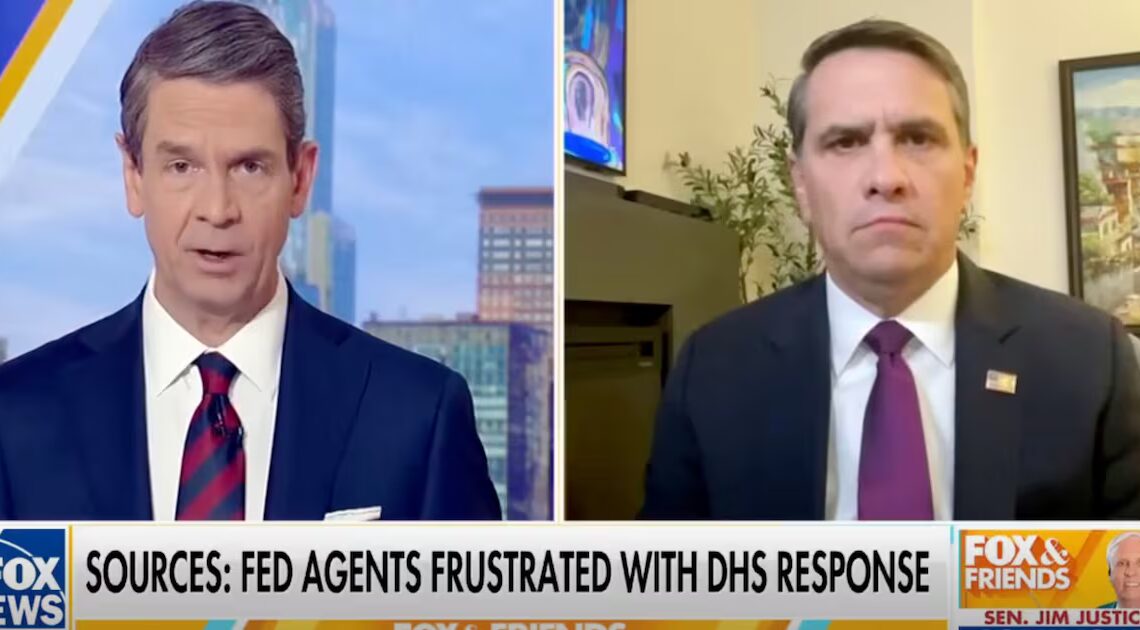 Trump Goon Cornered on Secret DHS Outrage Over Response to Nurse Shooting