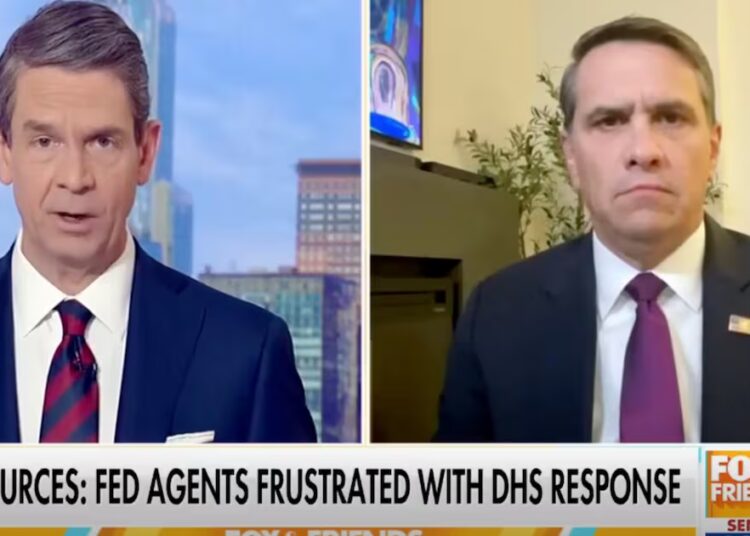 Trump Goon Cornered on Secret DHS Outrage Over Response to Nurse Shooting