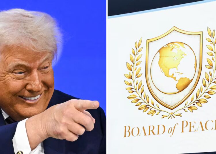Trump Unveils World’s Tackiest Logo for His $1B Grift