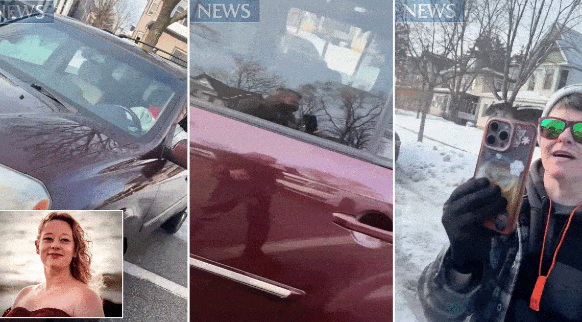 ICE Agent Shouted Vile Slur at Renee Good After Shooting, Video Shows