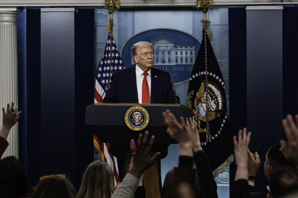 An unfettered Trump enters his second year on his own terms