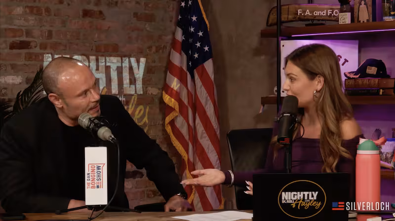 Bongino and Caronia chew the fat. Many didn't like it.