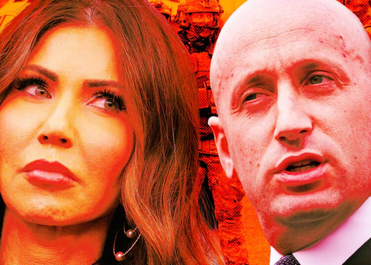 ICE Barbie Throws Stephen Miller Under the Bus to Save Her Job