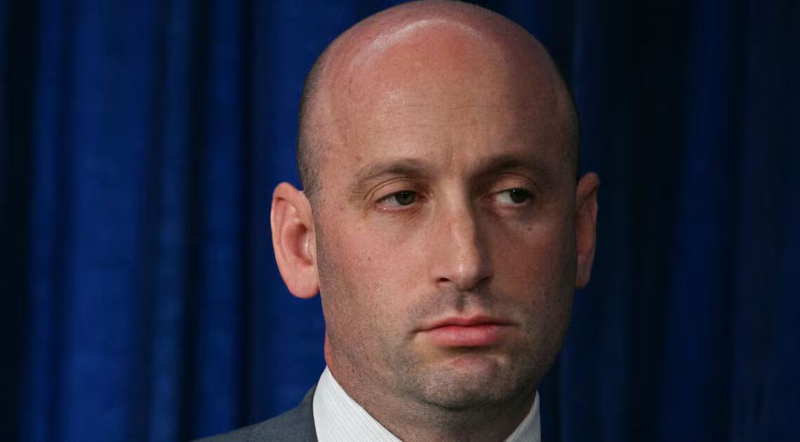 Stephen Miller Mocked for Deploying Podcaster Wife to Save Job