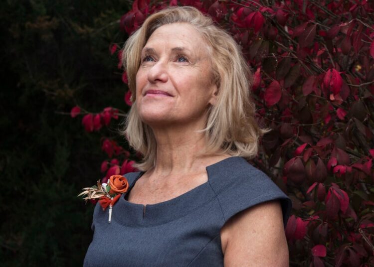 She protested at Stephen Miller’s home. Now police are investigating.