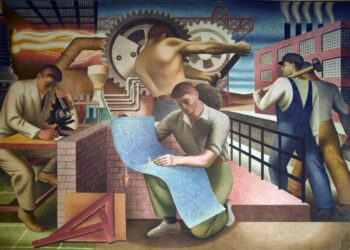 The stunning art trove hidden in a D.C. building marked by Trump for disposal