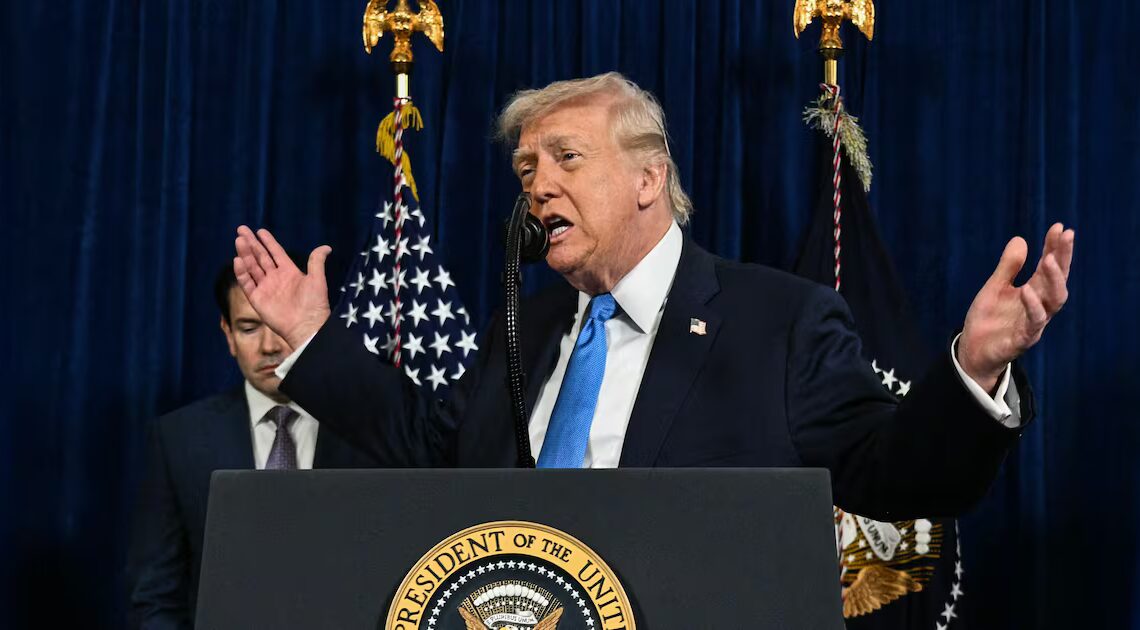 Gunfire Erupts as Trump Says He’s in Charge of Venezuela